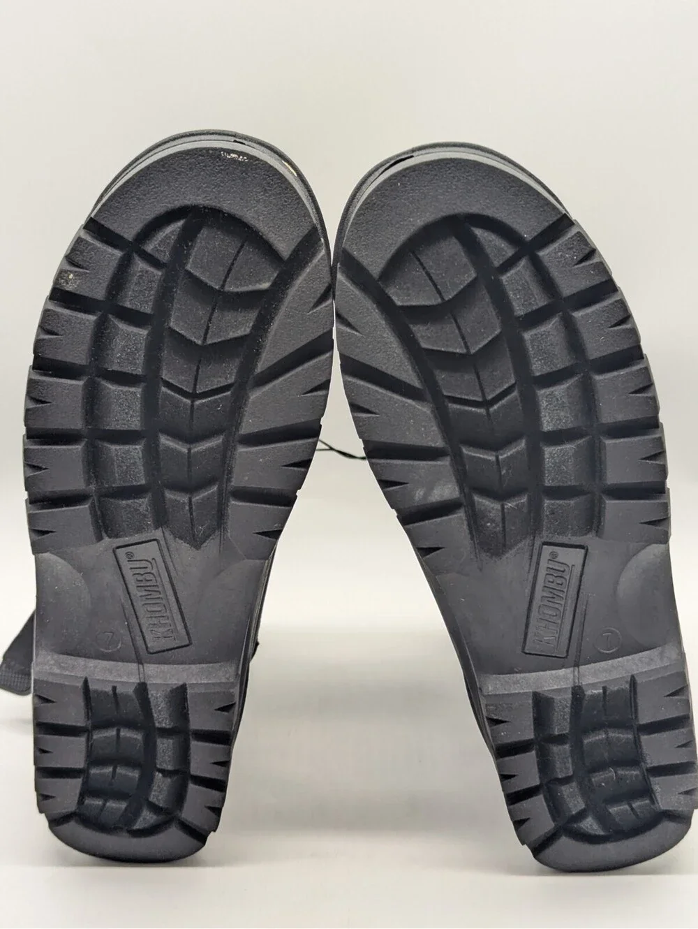 Snow Boots Khombu Peter Men's Size 7 Black Winter Cold Weather Waterproof New